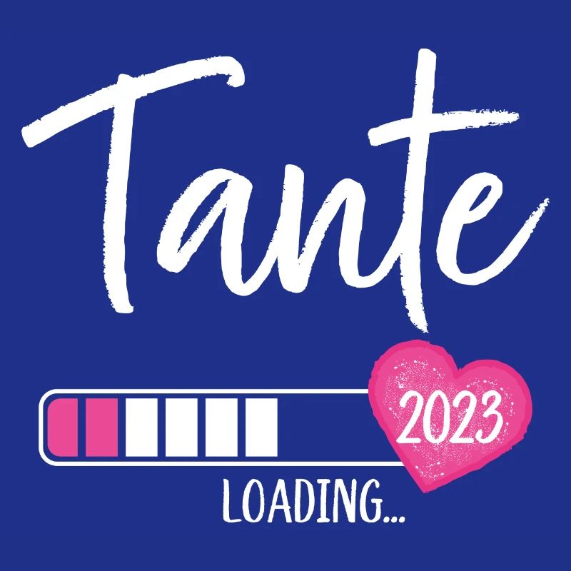 Tante Loading 2023 Herz Nichte Mädchen