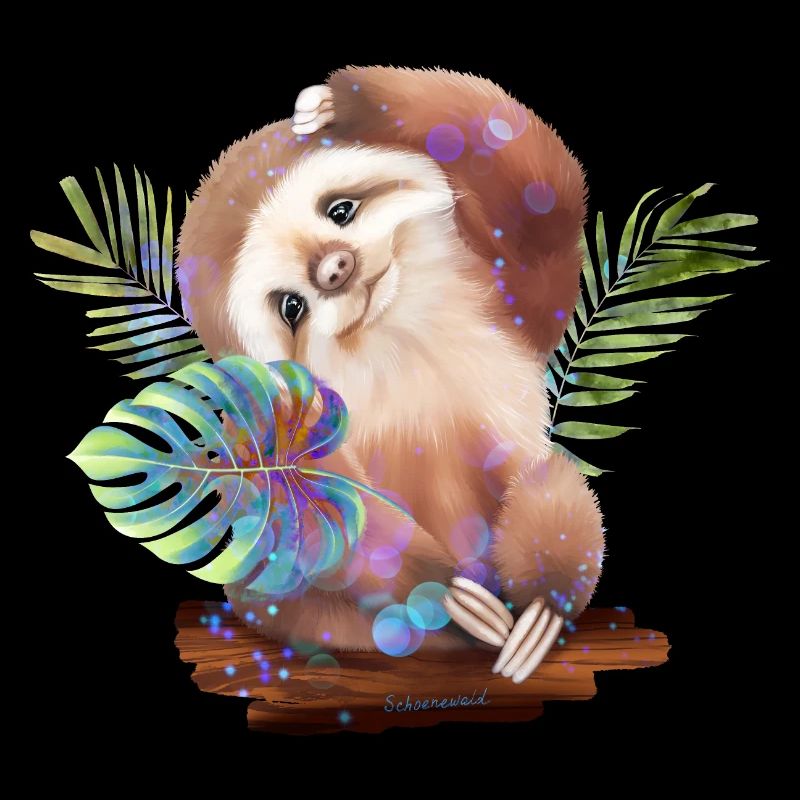 Cute sloth