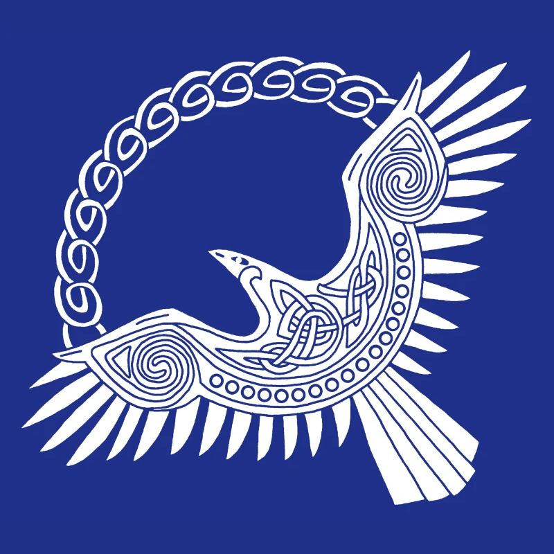 white viking eagle