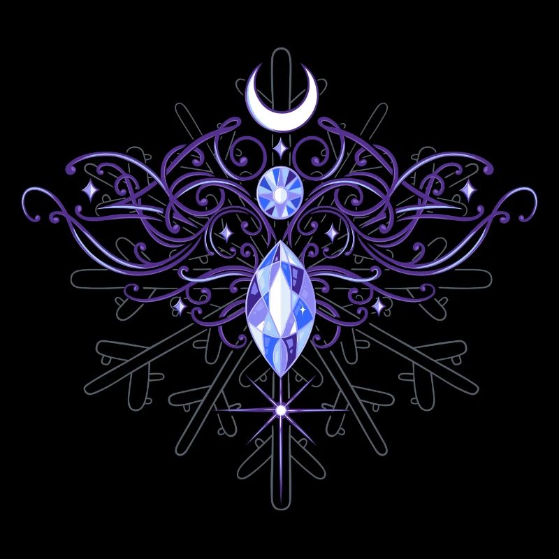 Déesse des neiges flocon de neige