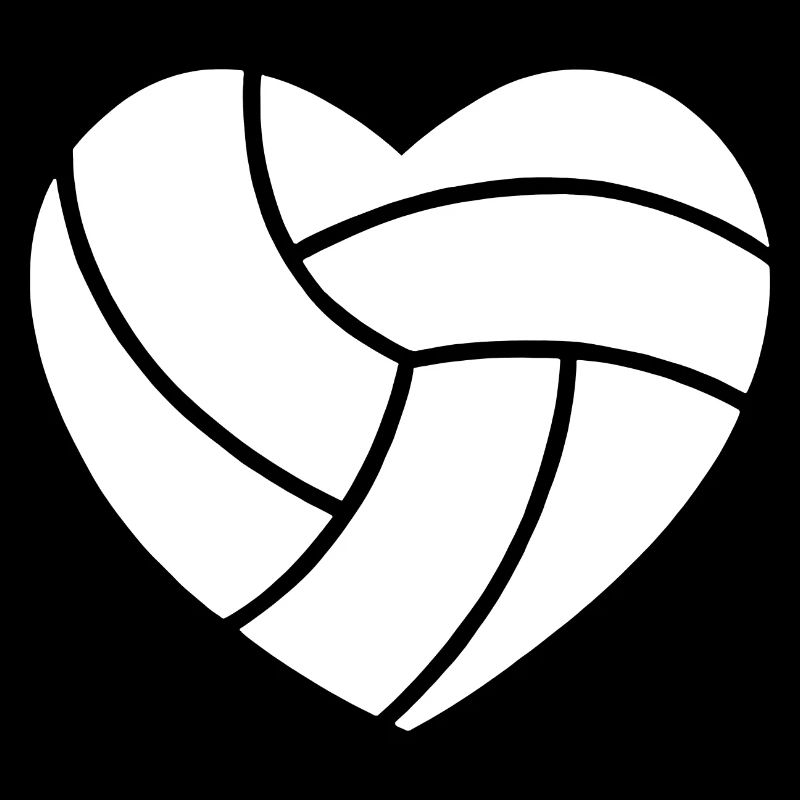 Cœur de volleyball