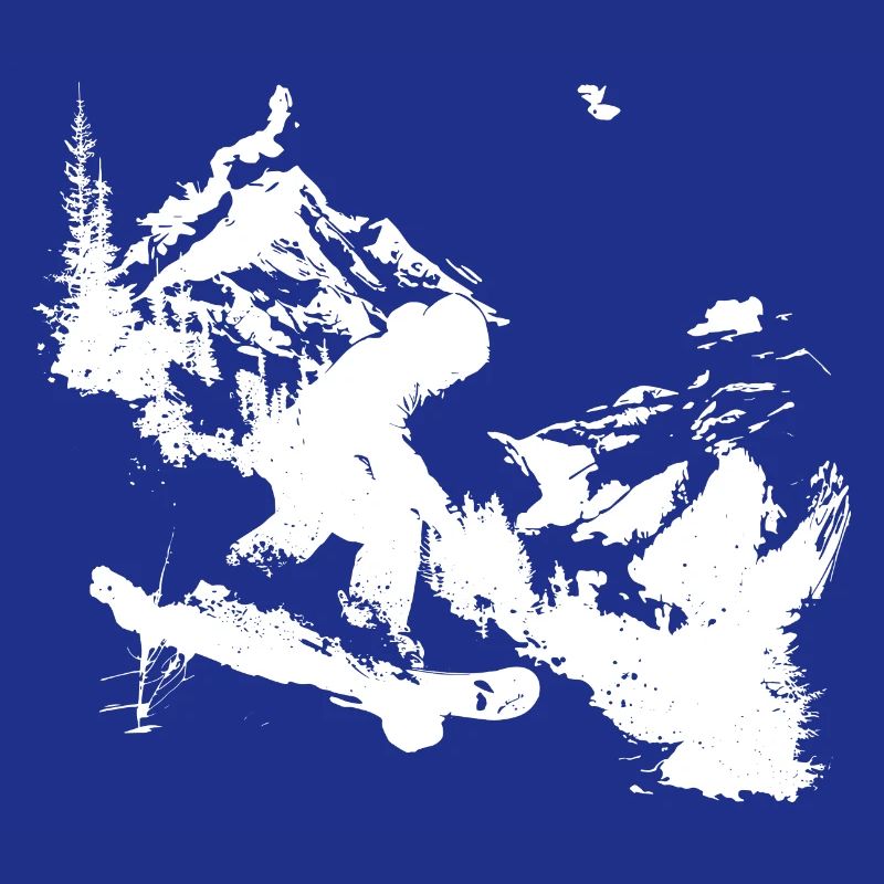 Graphismes de snowboard
