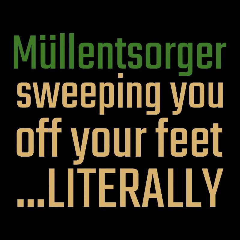 Müllentsorger Valentinstag Sweeping you