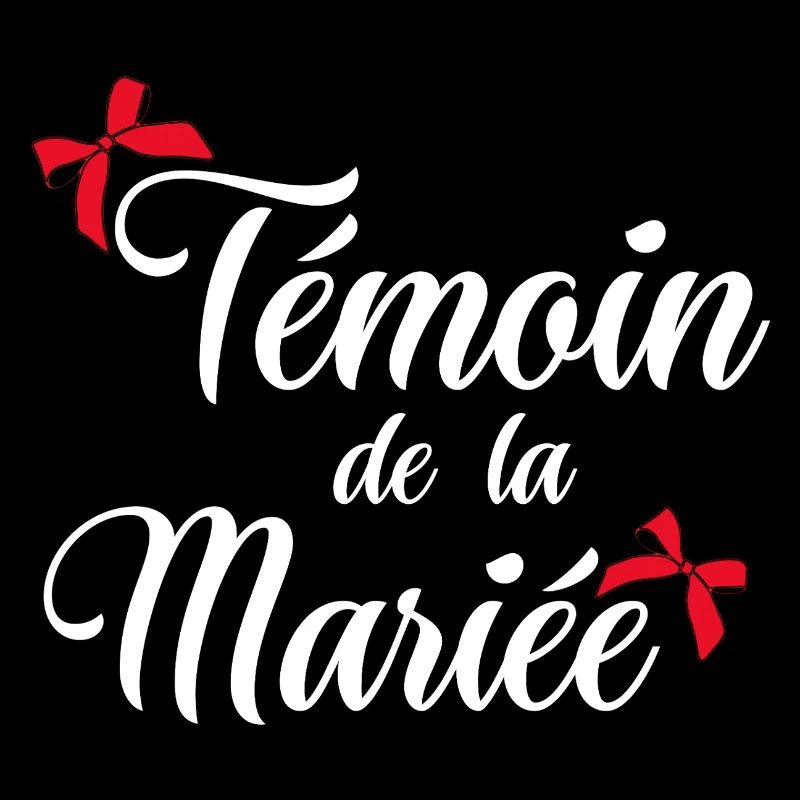 Témoin de la mariée noeud