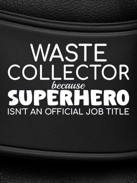 Waste collector Superhero