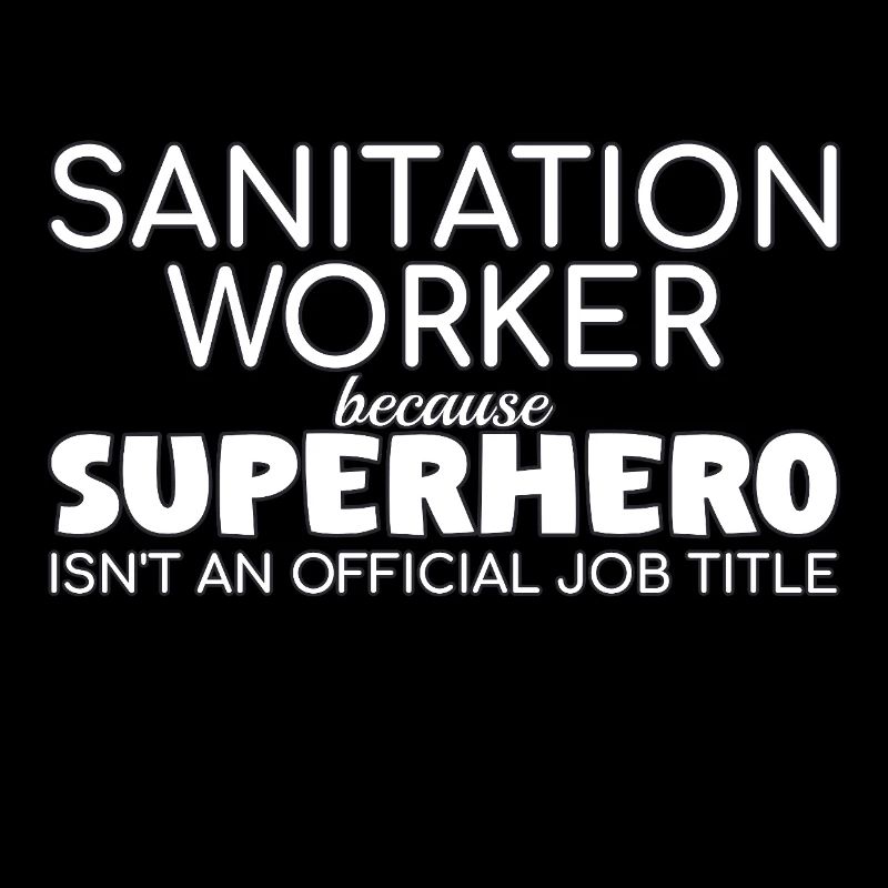 Sanitation worker Superhero