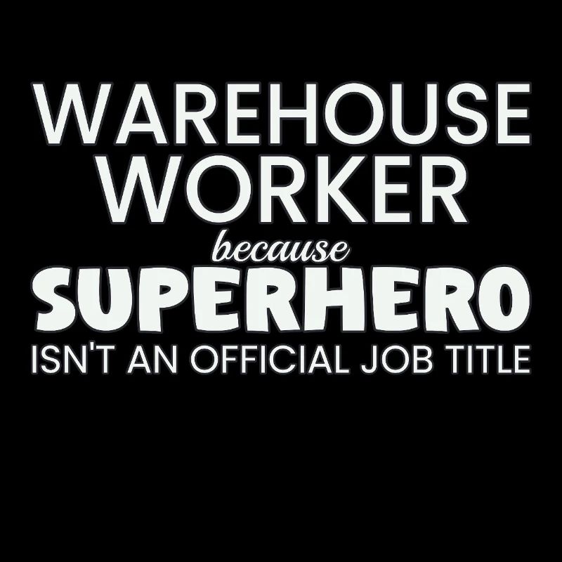 Warehouse Worker Superhero