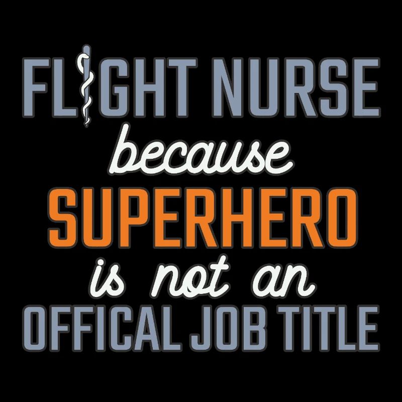 Flight Nurse Superhero Luftrettung