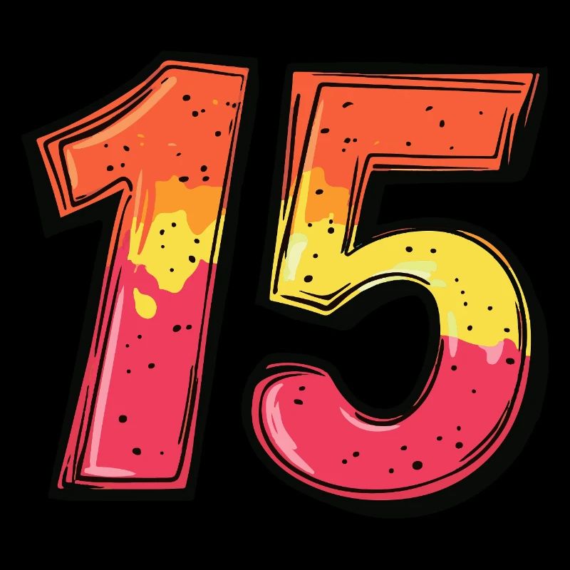 15 Number Comic
