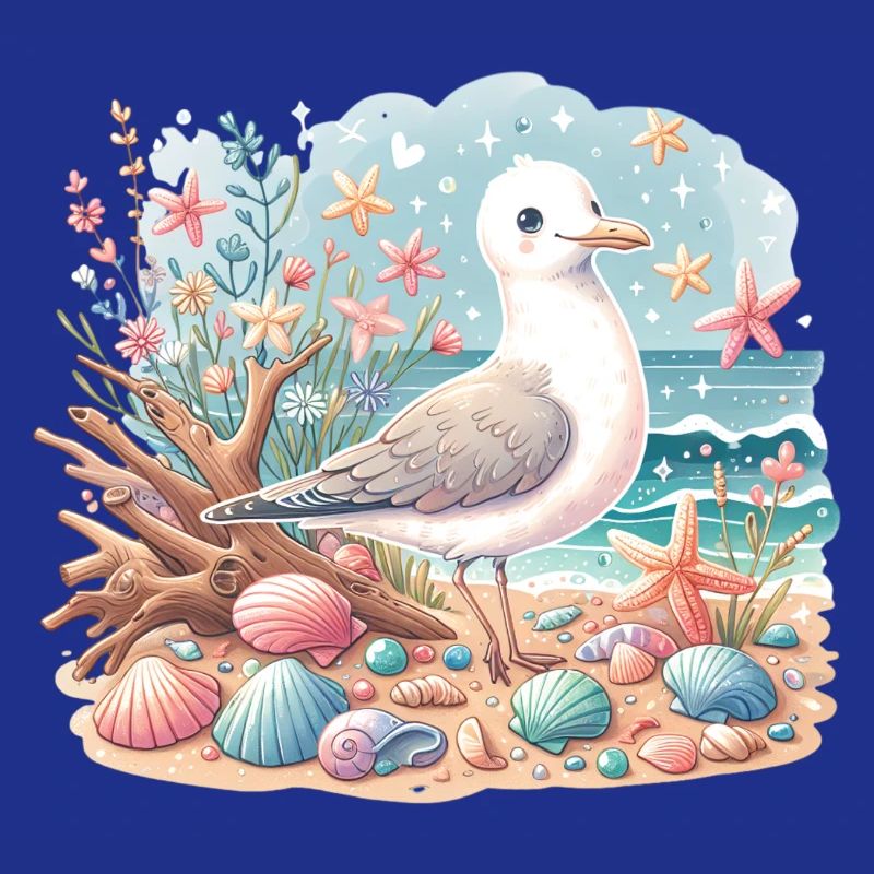 Seagull Beach Shells Maritime Coast