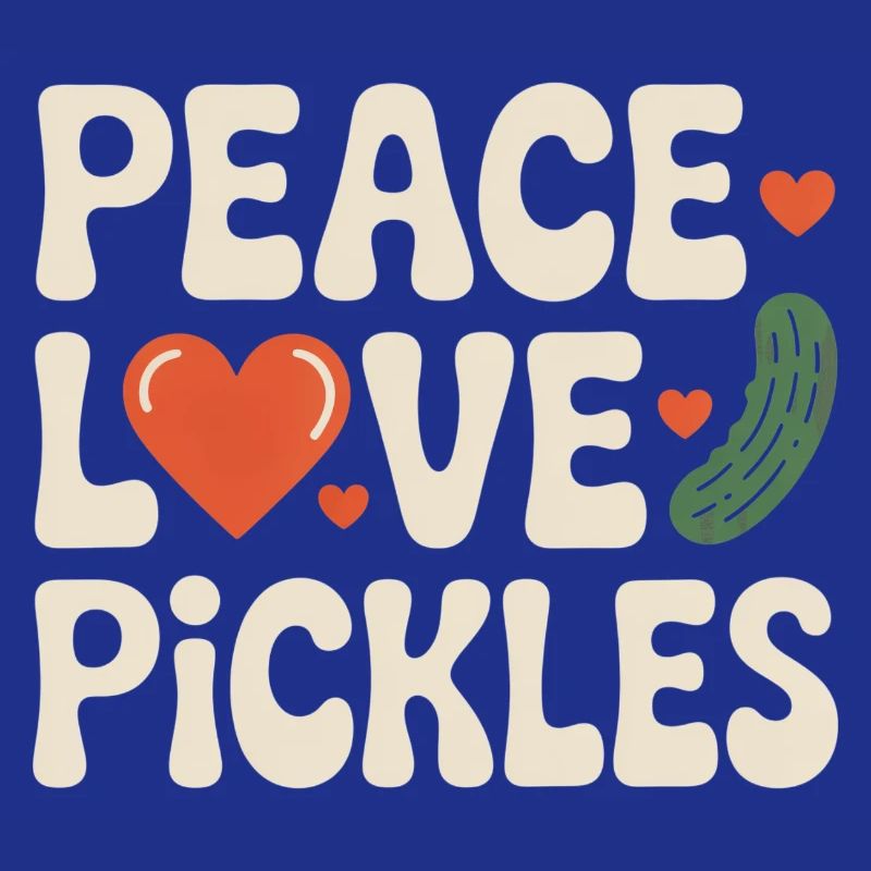 Cornichons Peace Love Cornichons au concombre