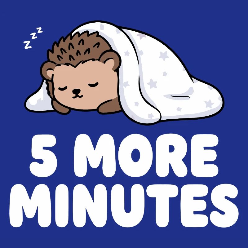 5 minutes de sommeil de plus hérisson