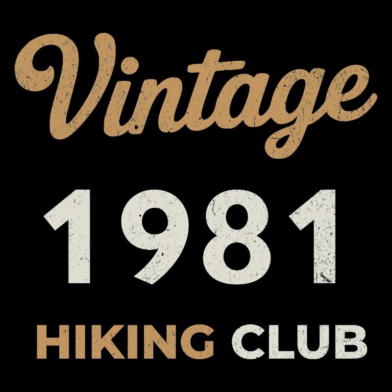 Vintage 1981 – Sailing Club Retro Birth Year