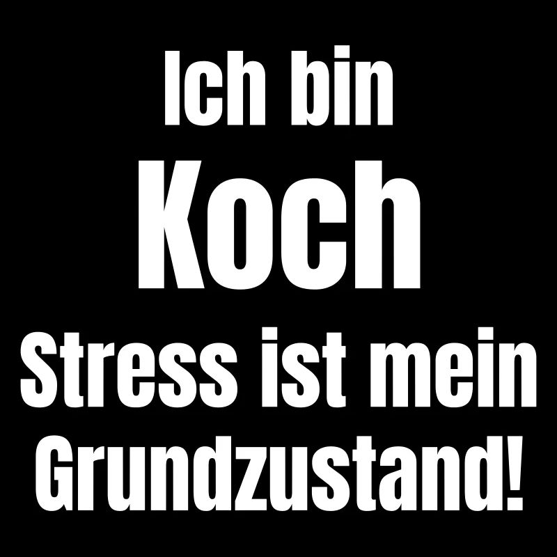 Küchenchef Stress Grundzustand