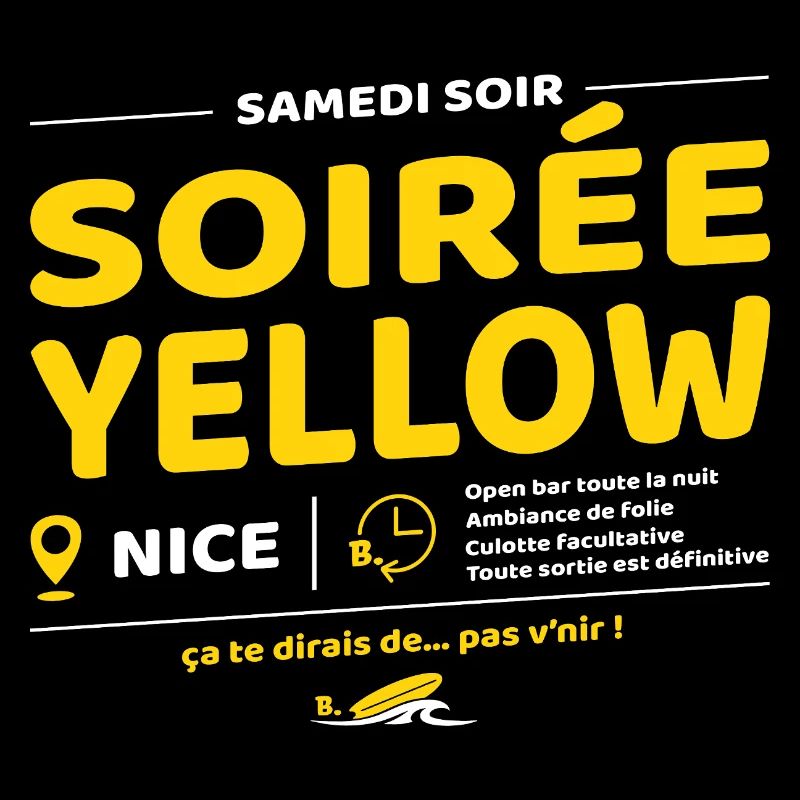 Soirée Yellow ! Soirées culte de Brice