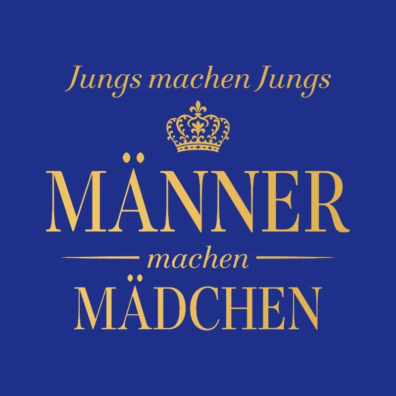 Jungs machen Jungs – Männer machen Mädchen