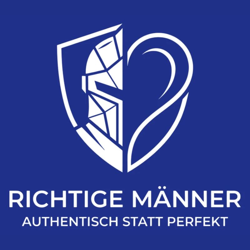 Authentische Männer Shield