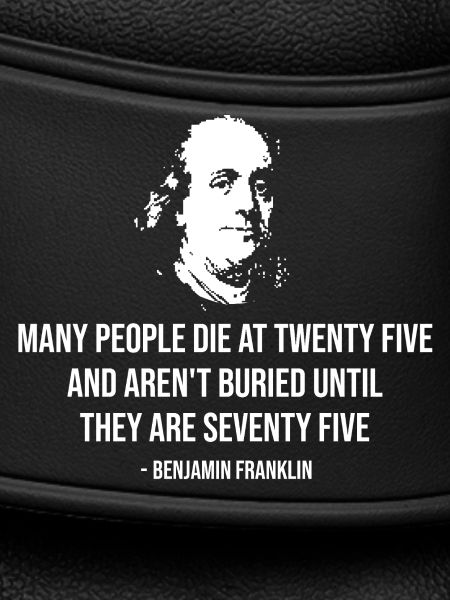 Benjamin Franklin-Zitat über Mortality