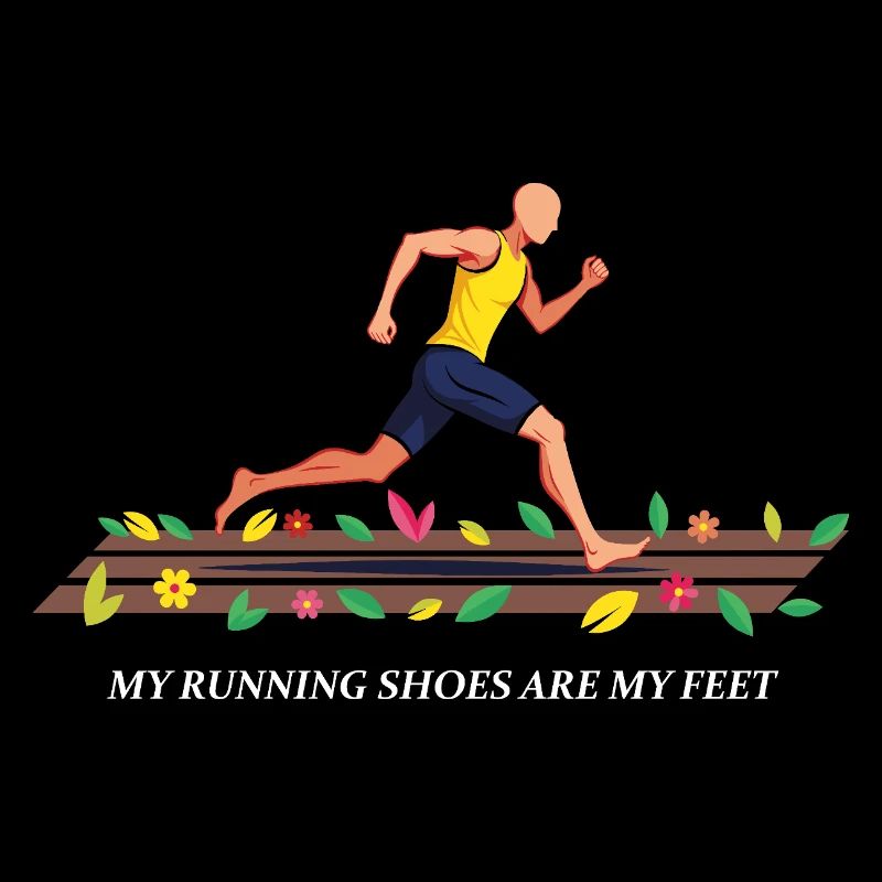 Mes chaussures de course sont mes pieds