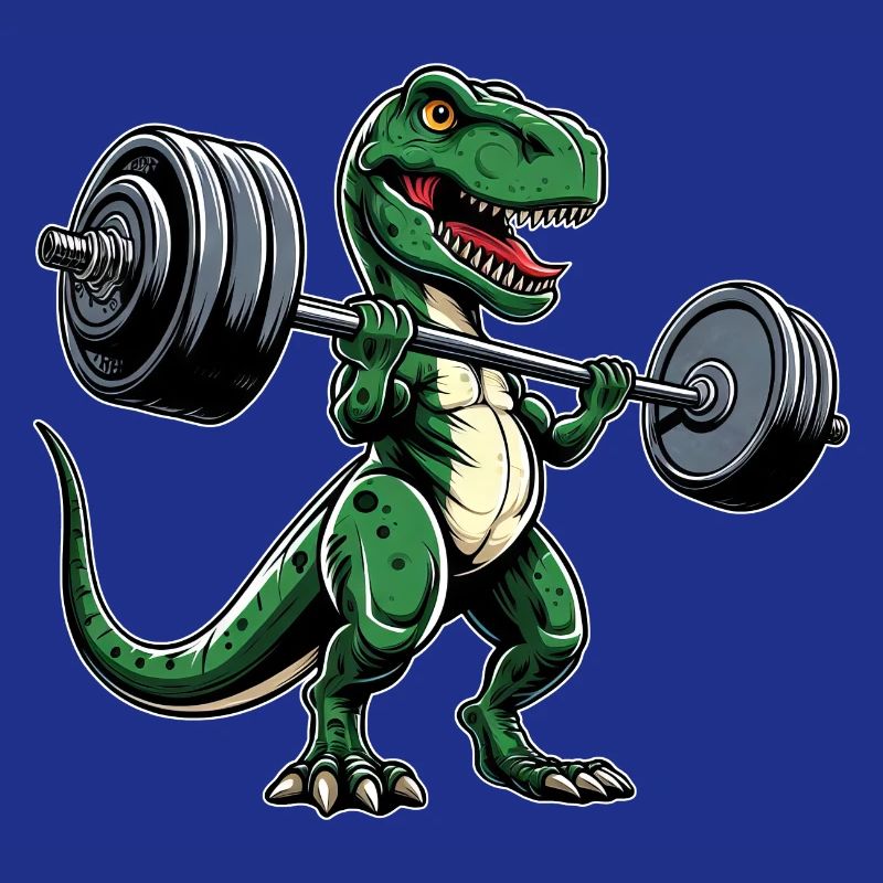 T-Rex Workout Haltères Développé couché Cool