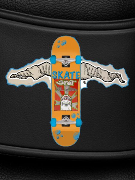 Skateboard wings