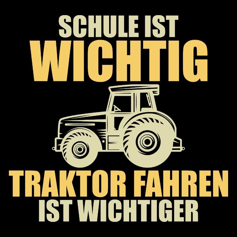 Tractor Trekker Tractor School Saying Gift