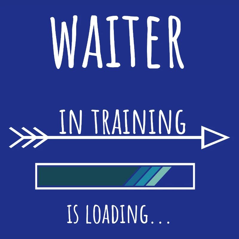 Waiter Geschenk Beruf Ausbildung Kellner