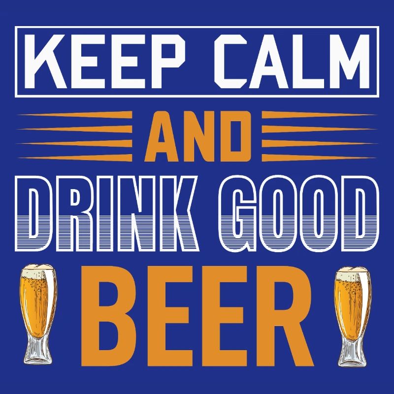 Keep calm drink beer