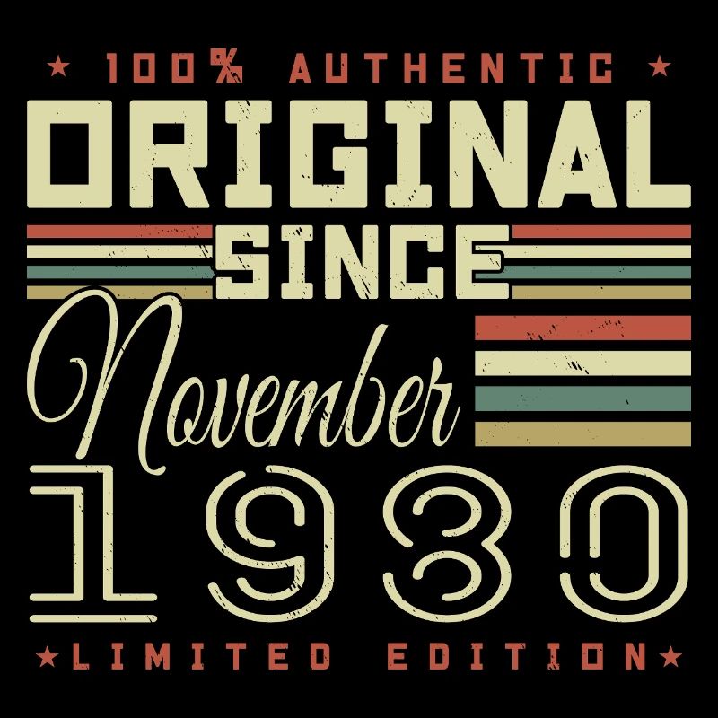 November 1980 Geburtstagsgeschenk