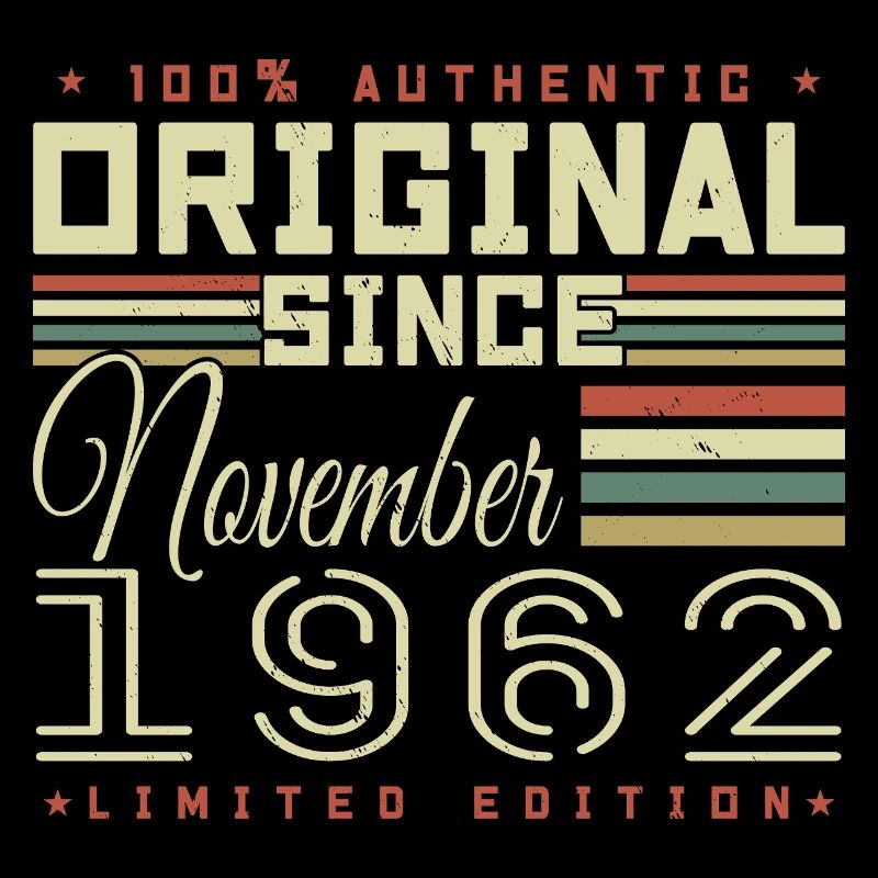 November 1962 Geburtstagsgeschenk