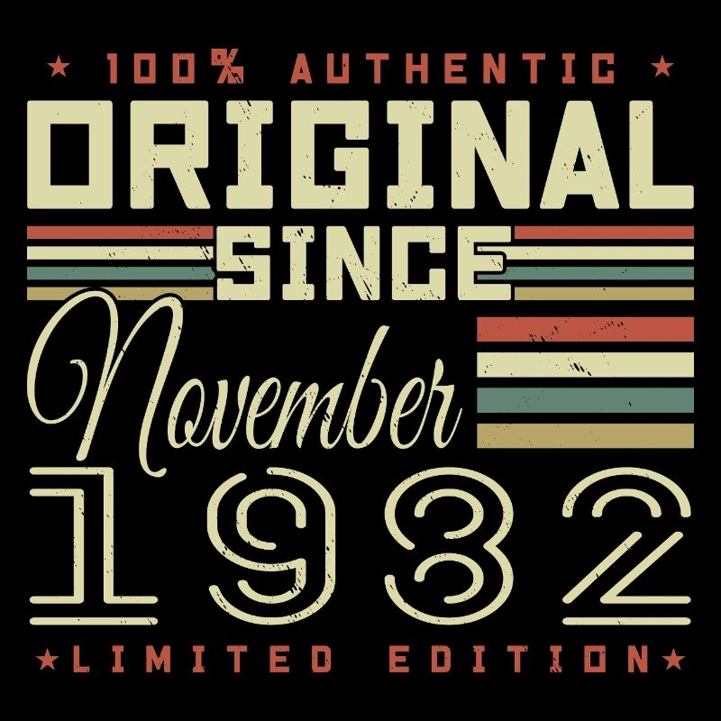 November 1982 Geburtstagsgeschenk