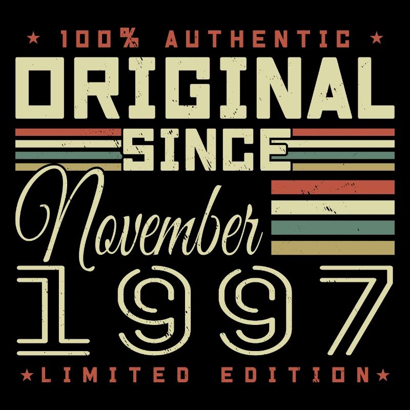 Geburtstagsgeschenk November 1997