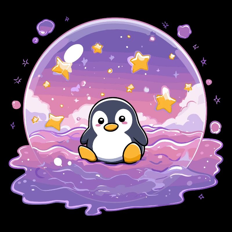 Pinguin im Sternensiegel