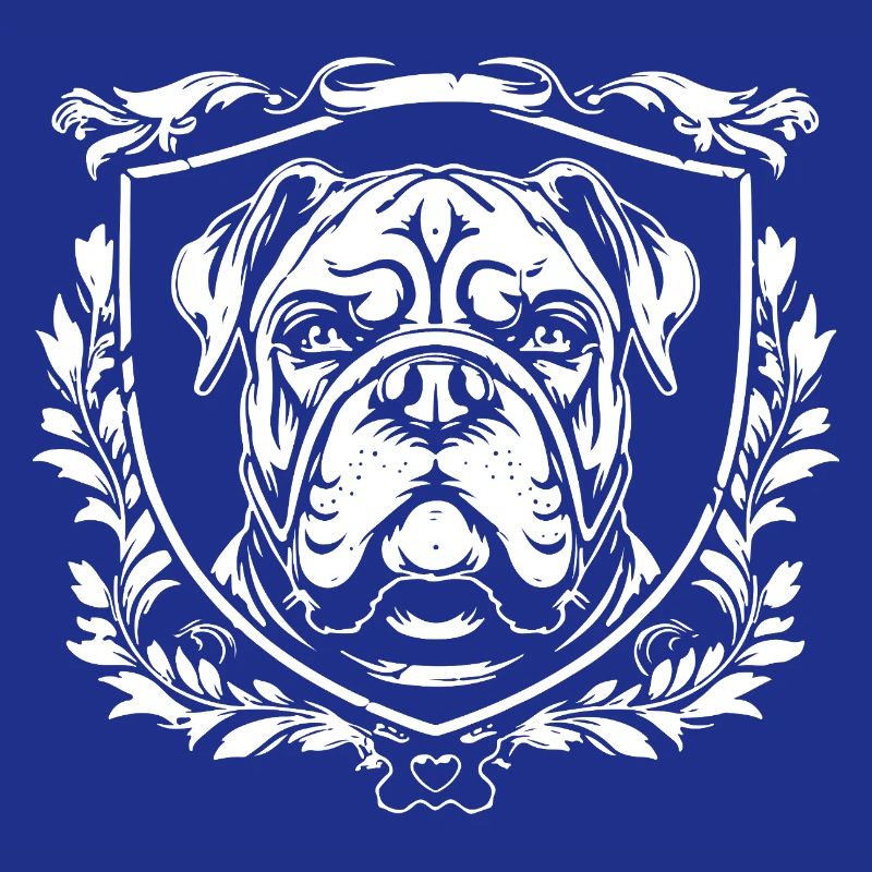 Blason du bouledogue à la période baroque