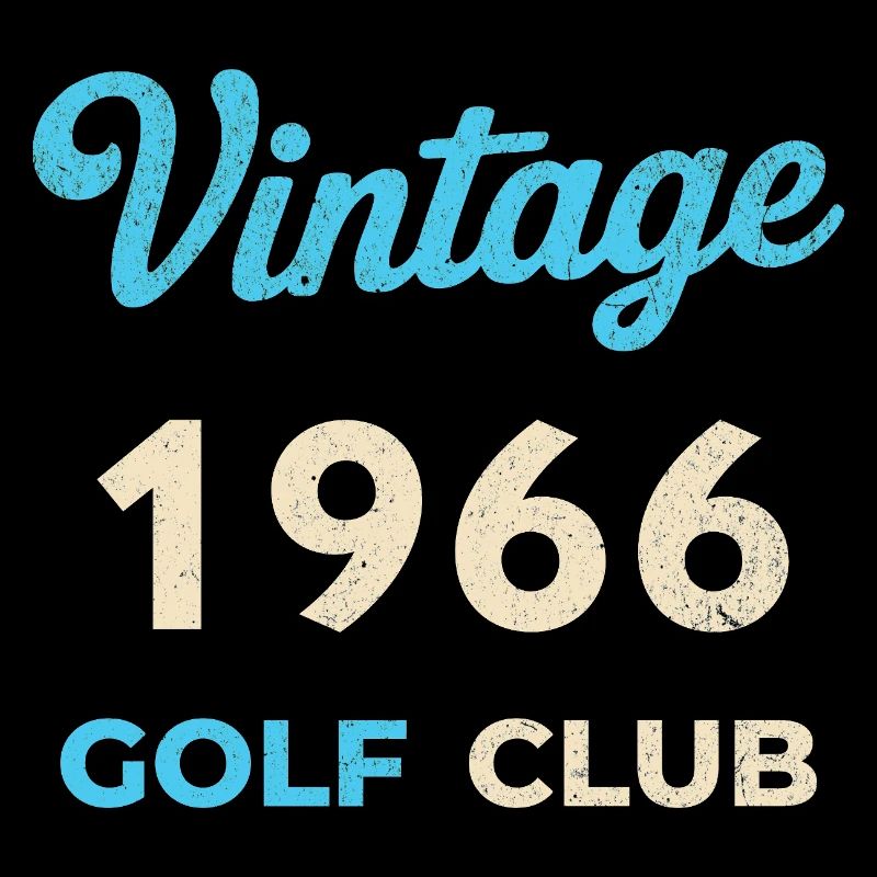 Vintage 1966 Golf Club Retro Birth Year Gift