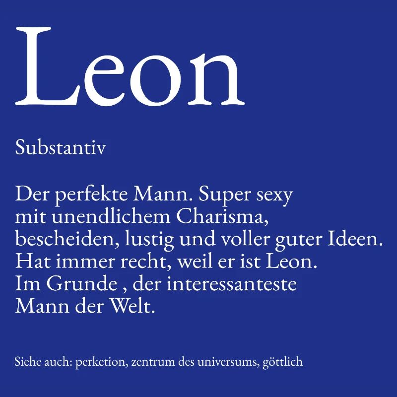 Leon Dictionary Explanation First name Lukas