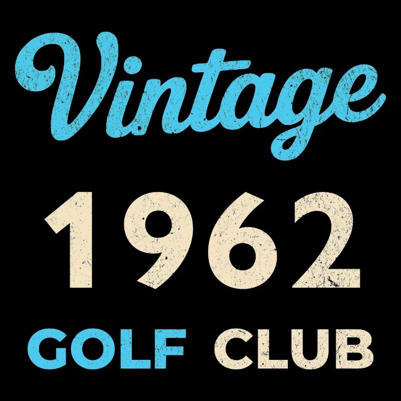 Vintage 1962 Golf Club Retro Birth Year Gift