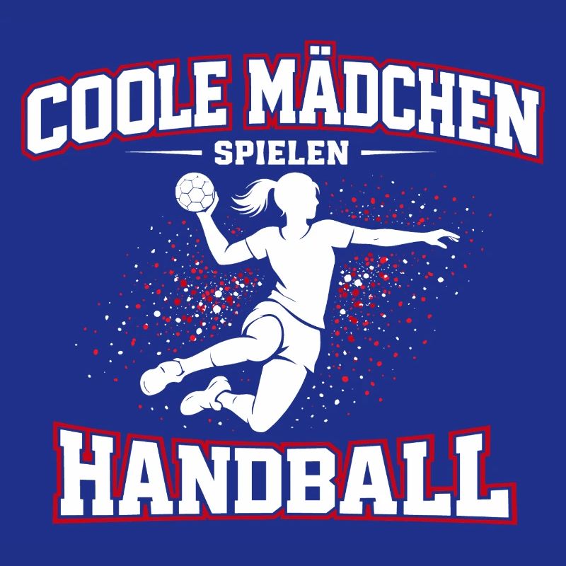Handball Mädchen Spruch Geschenk