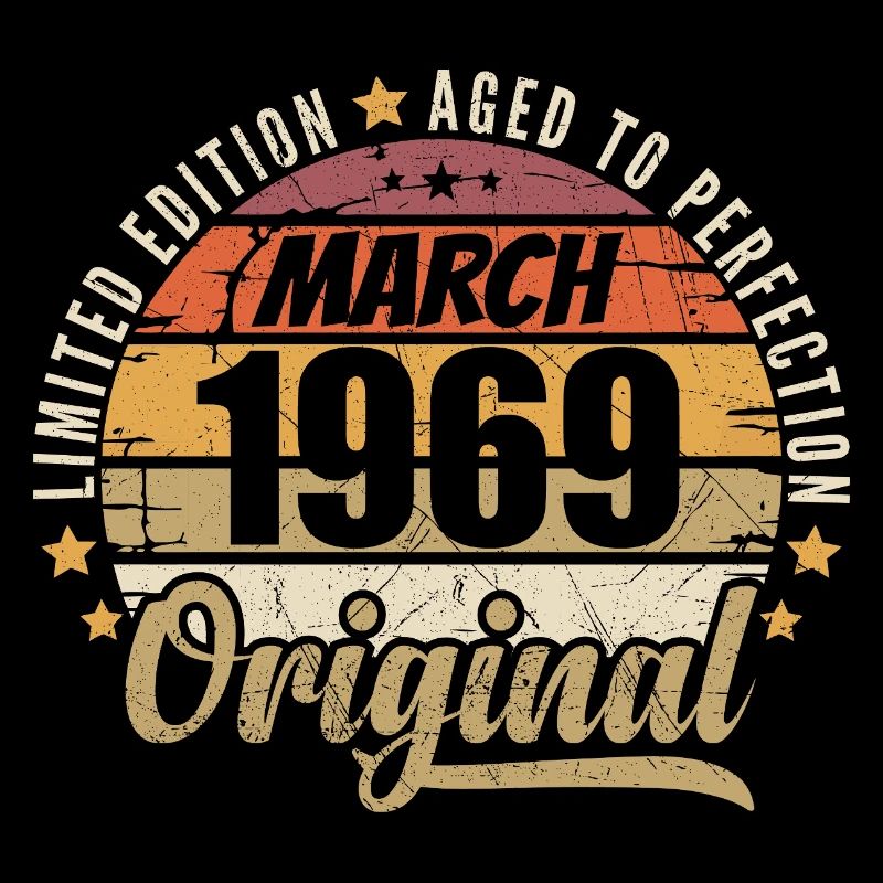 57. Anniversaire 57 Années Série Limitée Mars 1969
