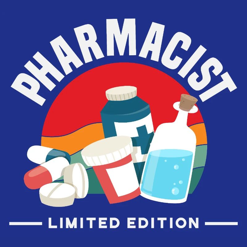 Pharmacist Retro Pharmacy Technician