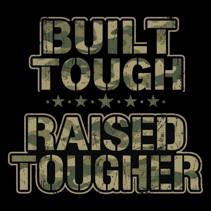 Maman d’armée construite dur élevé plus dur