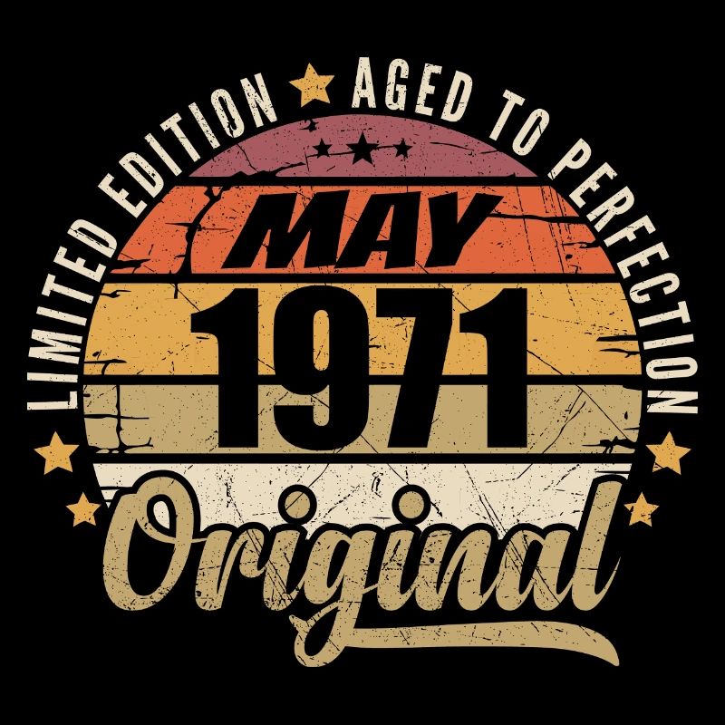 Vintage Design May 1971 Limited Edition May 1971