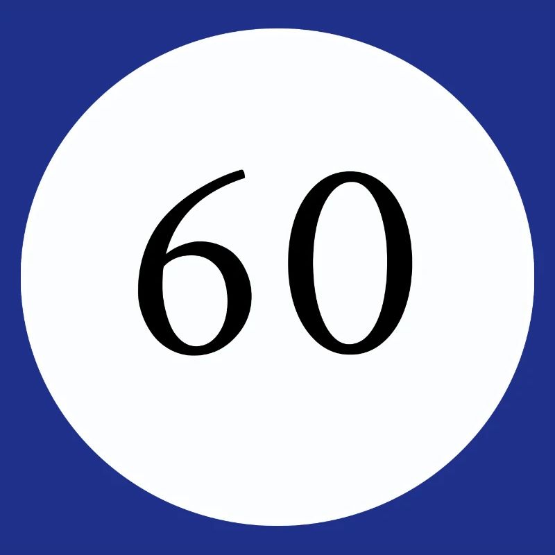 60th Birthday 60th Anniversary Template Pattern