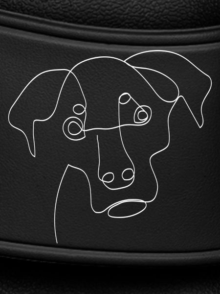 Rottweiler One Line Drawing