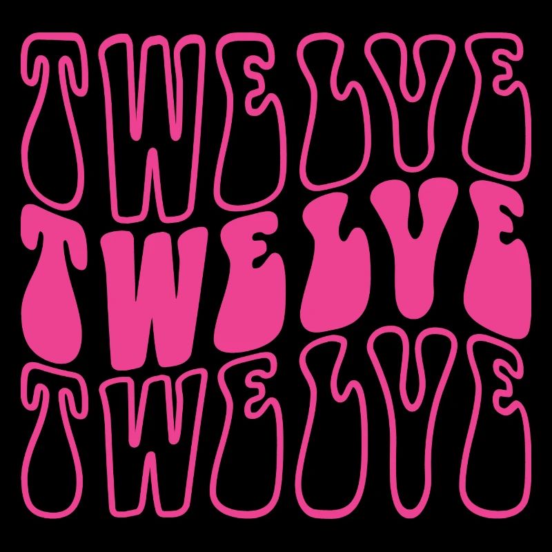 Douze 12e anniversaire pour les filles de 12 ans