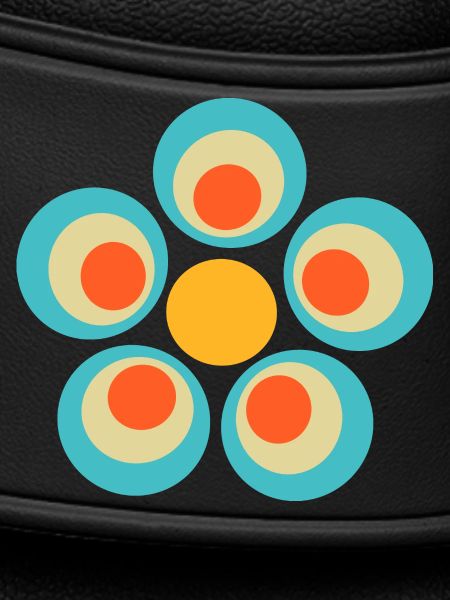 70s Flower Pattern