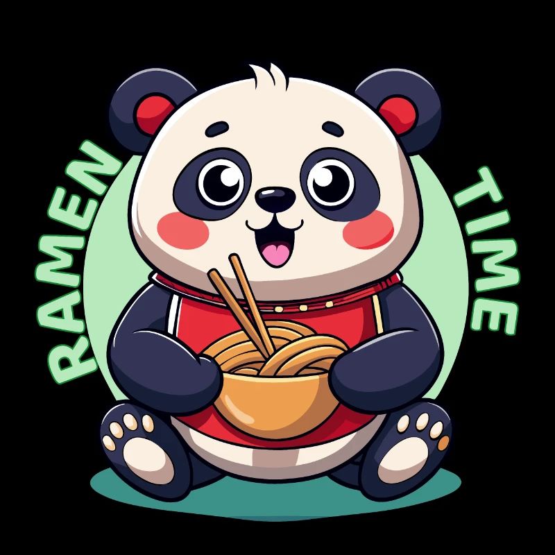 Ramen-Panda Zeit