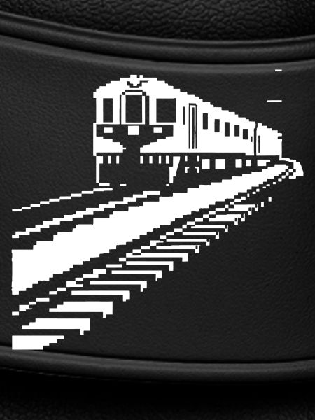 Eisenbahn Pixelkunst