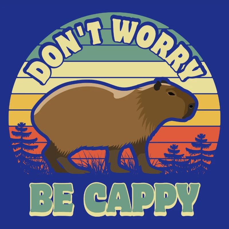 Ne vous inquiétez pas, soyez Cappy - Capybara