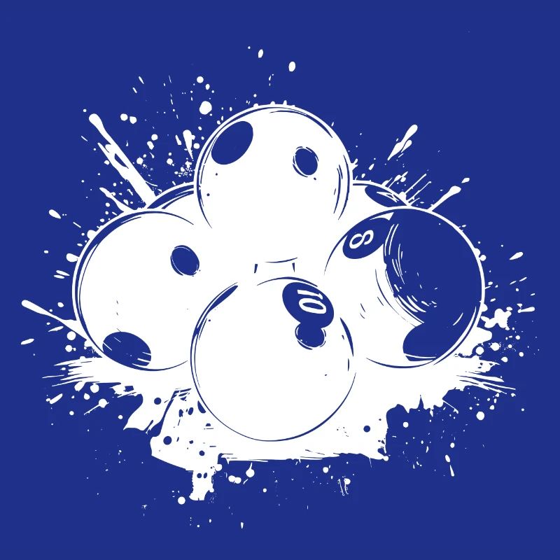 Boules de billard Graffiti